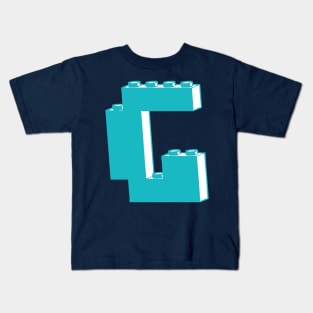 THE LETTER G, by Customize My Minifig Kids T-Shirt